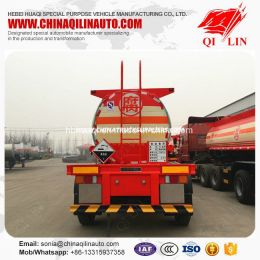 Customized 20cbm 30cbm 40cbm Acid Chemical Tanker Semi Trailer