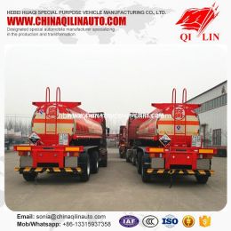 Corrosive Acid Tanker Semi Trailer with Mechanical Suspension