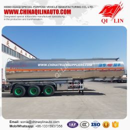 2019 New Style Aluminum Alloy Material 45cbm Fuel Tanker