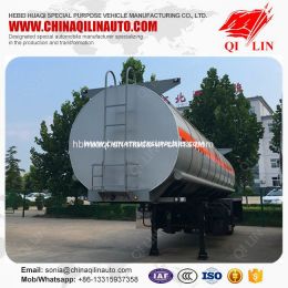 Acid Liquid Tanker Semi Trailer with 12 Wheels