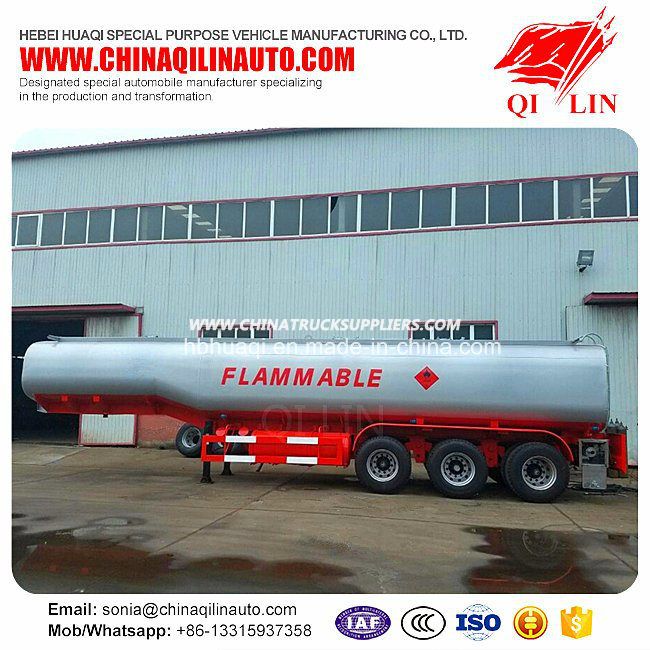 40cbm Tanker Semi Trailer for Ethanol Loading 