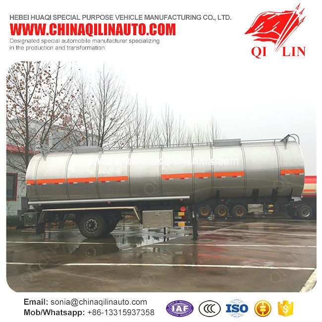 Gross Weight 40 Tons Epoxy Propane Transport Tanker Semi Trailer 