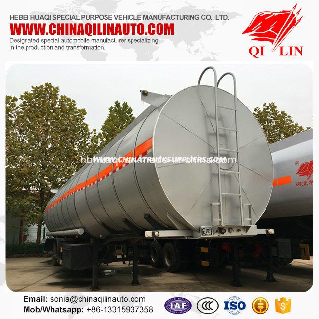 Custom Design 20cbm 30cbm 40cbm Insulated Tanker Semi Trailer 