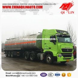 Chemical Liquids Tanker Semi Trailer with Insulating Layer