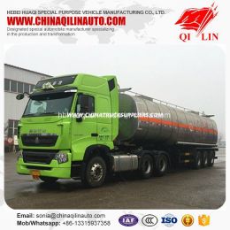 Stainless Steel Tanker Trailer for Diethyl Ether Loading