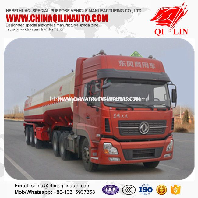 Lubricating Oil Tanker Semi Trailer with Good Product Quality 