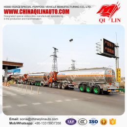 Aluminum Alloy Oil Tanker Truck Trailer