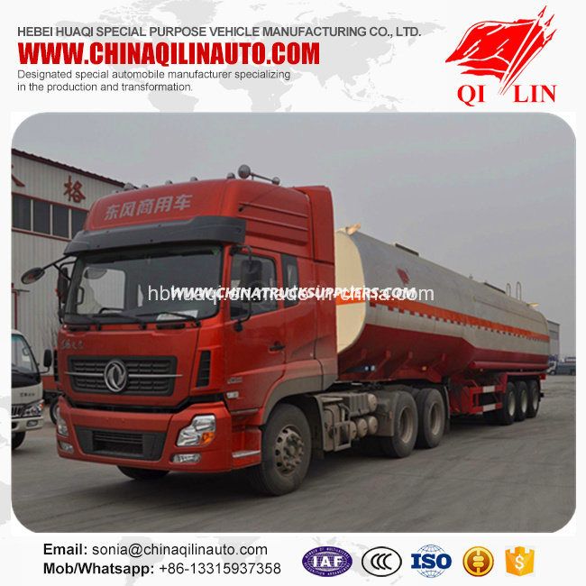 China Qilin Brand Oil Tanker Semi Trailer for Sale 