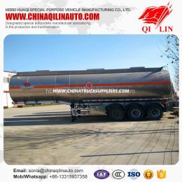 Max Volume 40cbm Tanker Semi Trailer for Flammable Liquids Loading