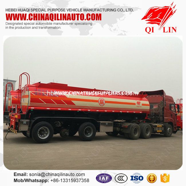 Factory Wholesale Cheap Price Sulfuric Acid Tanker Semi Trailer 