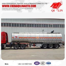 Aluminum Alloy Edible Oil Tank Semi Trailer for Sale