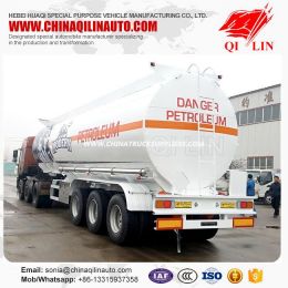 Tri-Axle Aluminum Tanker Semi Trailer with 2"Kingpin