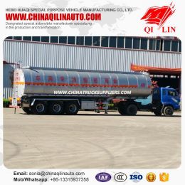 Round Type Palm Oil Tank Trailer with Heating System