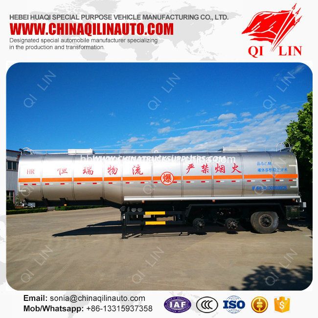 Cheap Price 42000 Liters Chemical Liquids Tank Semi Trailer 