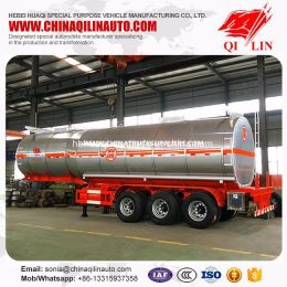 30000 Liters Hydrochloric Acid Liquid Storage Tanker Semi Trailer for Hot Sale