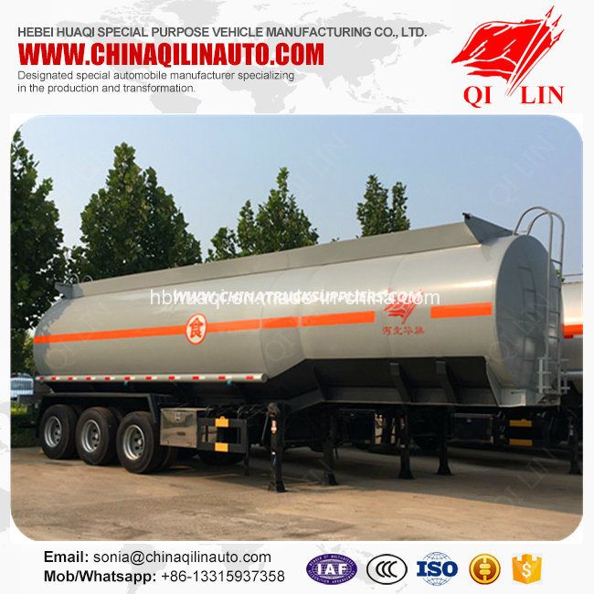 Cheap Price Tanker Semi Trailer for Edible Oil Loading 