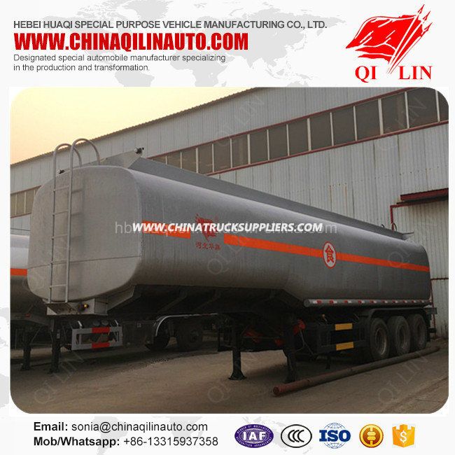 China Manufacture 40cbm Edible Plant Oil Tanker Semi Trailer 