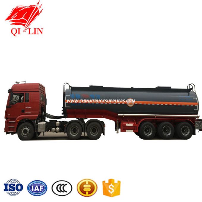 Naoh Sodium Hydroxide Tanker Trailer 190000L-30000L Caustic Soda Round Dishhead Truck Trailer 