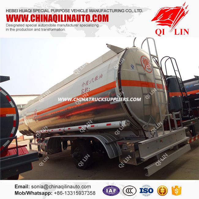 Aluminum Alloy Semi Trailer Tri-Axles for Fuel Storage and Transport 