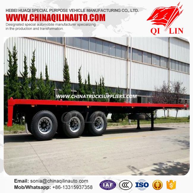 Heavy Duty Truck Flatbed Semi Trailers Price for Sale 