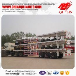 China Factory 40FT Flatbed Trailer Dimensions for Kenya