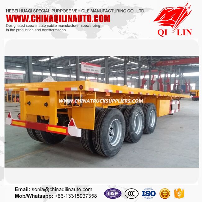 China Factory Flatbed Semi Trailers Price for Kenya 