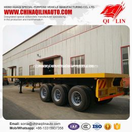 Factory Price Flatbed Semi Trailer with ABS System