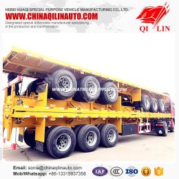 20FT 40FT Container/Utility/Cargo Flatbed/Platform Truck Semi Trailer