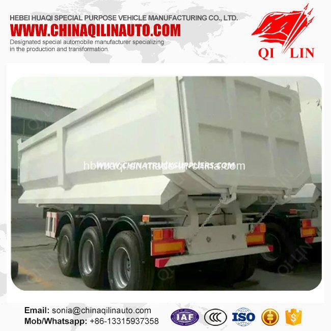 Qilin China Factory Price Customized Box Tipper Truck Trailer 