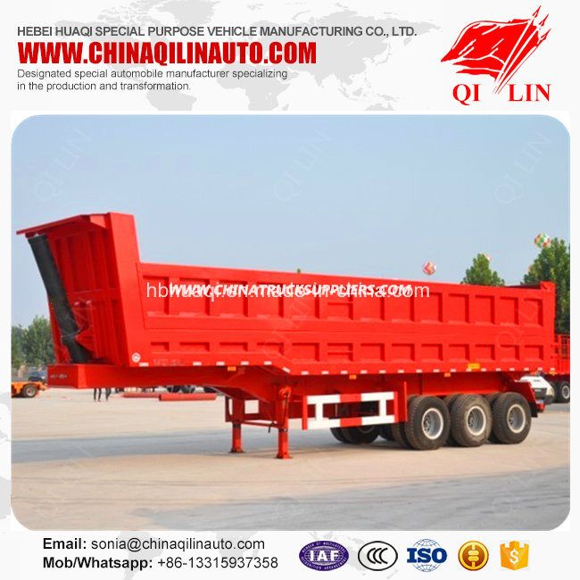 Cheap Price 3 Axles Heavy Load Dumper Lorry Truck Trailer 