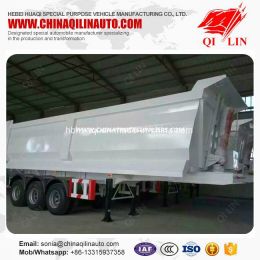 50t Payload Tipper Semi Trailer for Bulk Cargo Loading