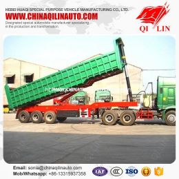 Mining Auto-Unloading Dump Trailer with Mechanical Suspension