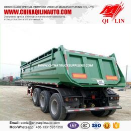 30 Cbm Utility Trailer of Self-Dump Remolque