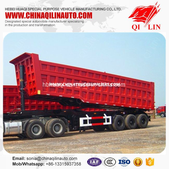 Factory Price Dumper Semi Trailer for Cheaper Sale 