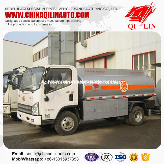 5cbm - 10cbm Refuel Tank Truck with ISO Certification 