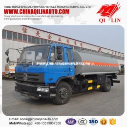 2 Axles Oil Tanker Truck for Gasoline / Petrol Transportation