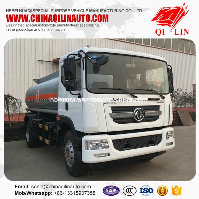 Dual Axle Gasoline Petrol Transport Oil Tanker Truck 