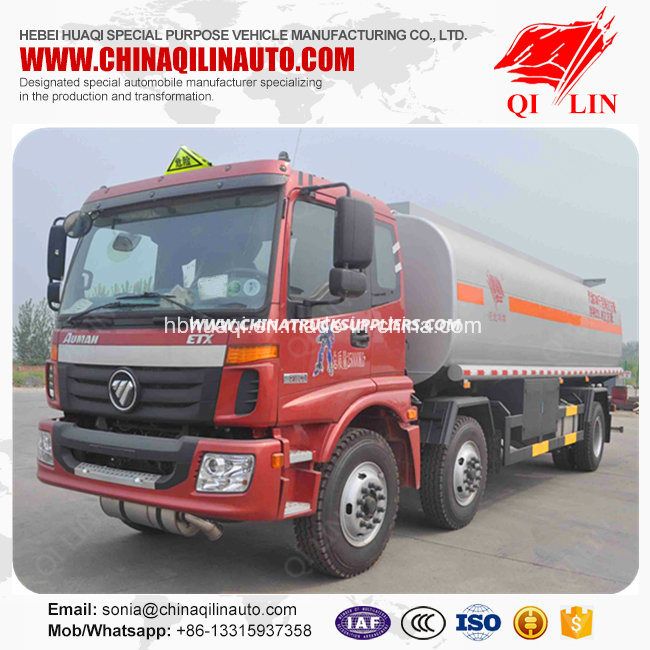 6X2 Fuel Tanker Truck with ABS Braking System 