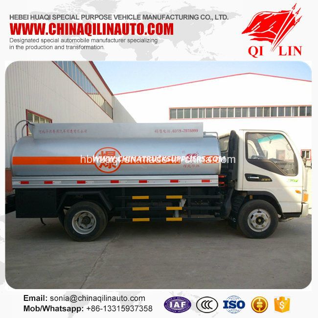 Max Payload 4.2 Tons Refueling Tanker Truck for Sale 