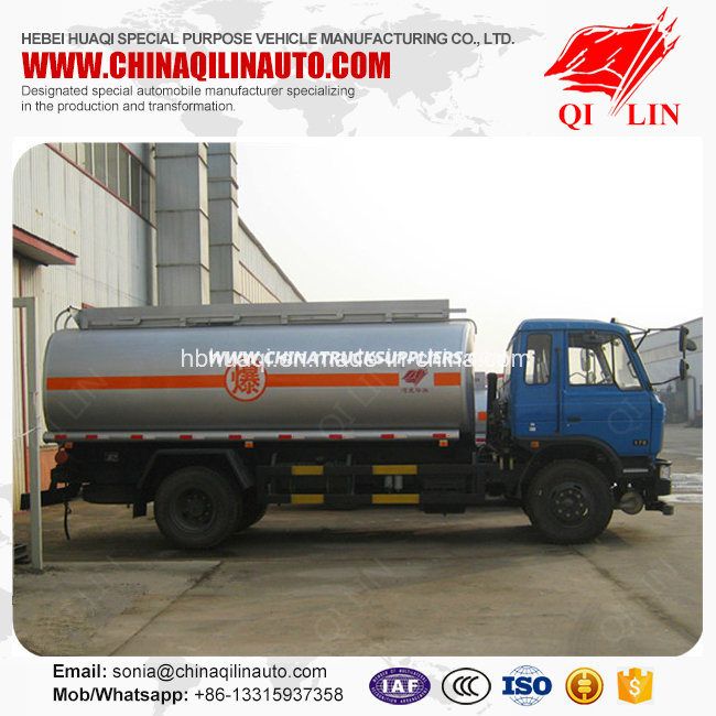 Color Optional Oil Fuel Tanker Truck with 4 Layers Painting 