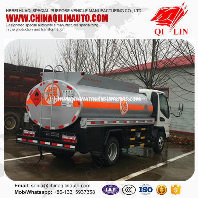 2 Axles Tanker Truck for Gasoline Refilling 