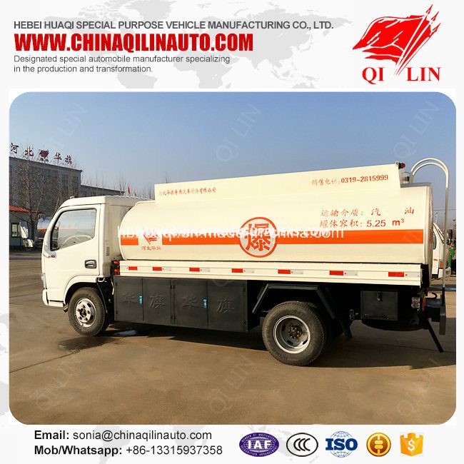 Dongfeng 4X2 Left / Right Hand Drive Oil Refuel Tanker Truck 