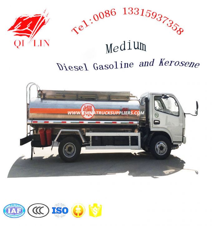 5083 Aluminum Alloy Refuel Tanker Truck with Subsea Valve 