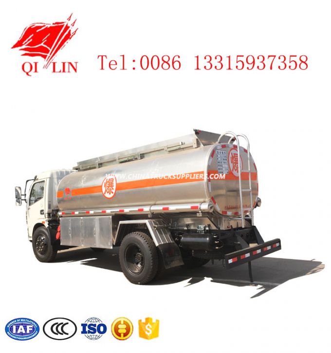 Dongfeng 4*2 Fuel Diesel Oil Tanker with Rear Ladder 