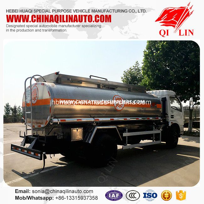 2000 Us Gallons Oil Tank Truck for Diesel Charging 