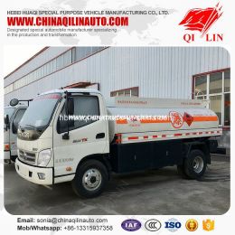 Foton 4X2 5000L Capacity Diesel Oil Tanker Truck for Hot Sale