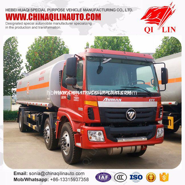 25cbm Left Hand Drive Oil Tanker Truck for Gasoline Loading 