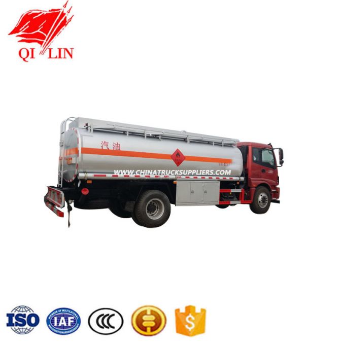 China Fuel Tank Truck Foton Auman 9ton Oil Tanker Price 