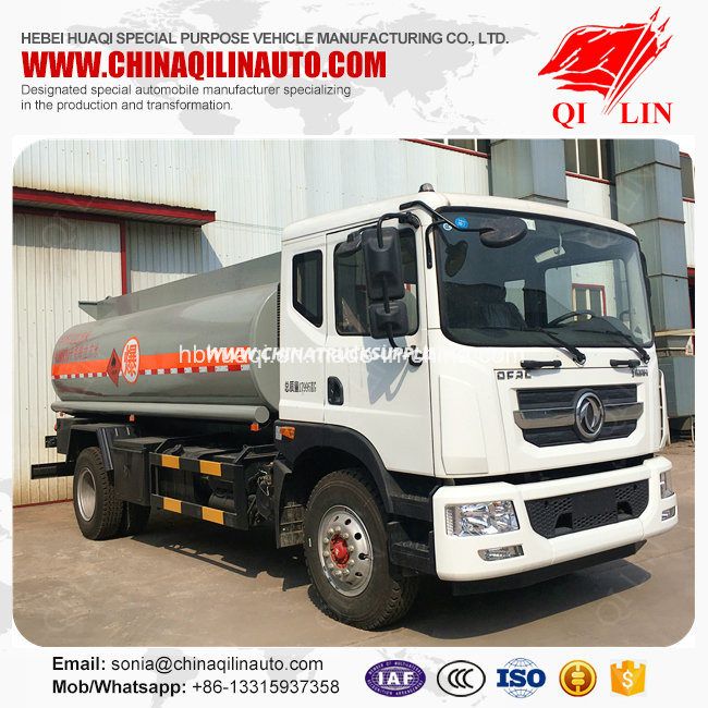 Dongfeng Euro 3 Emission 4X2 13cbm Oil Fuel Tanker Truck for Sale 