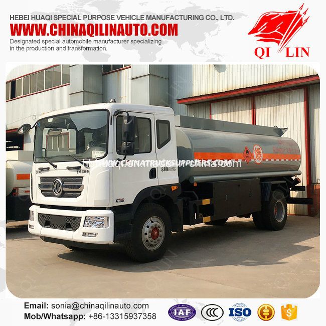 15000 Liters Fuel Tanker Truck with Loading and Discharging Pumps 